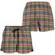 Buchanan Ancient Crest Tartan Shorts For Women K7
