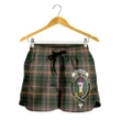 Buchanan Hunting Crest Tartan Shorts For Women K7