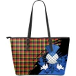Buchanan Modern Thistle Leather Tote Bag Large A9