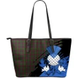 Cairns Thistle Leather Tote Bag Large A9
