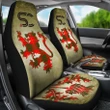 Cameron Modern Tartan Car Seat Cover Lion and Thistle Special Style TH8