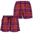Cameron of Lochiel Modern Crest Tartan Shorts For Women K7