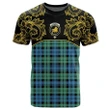 Campbell Ancient 01 Tartan Clan Crest T-Shirt - Empire I - HJT4