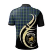 Campbell Argyll Ancient Clan Believe In Me Polo Shirt K23