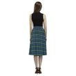 Campbell Argyll Ancient Tartan Aoede Crepe Skirt K7