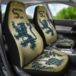 Campbell Argyll Ancient Tartan Car Seat Cover Lion and Thistle Special Style TH8