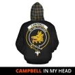 Campbell Argyll Weathered In My Head Hoodie Tartan Scotland K32