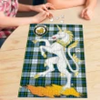 Campbell Dress Clan Crest Tartan Unicorn Scotland Jigsaw Puzzle K32