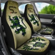 Campbell of Breadalbane Modern Tartan Car Seat Cover Lion and Thistle Special Style TH8