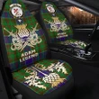 Car Seat Cover Adam Clan Crest Gold Thistle Courage Symbol K32