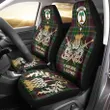Car Seat Cover Crosbie Clan Crest Gold Thistle Courage Symbol K32