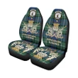 Car Seat Cover Davidson of Tulloch  Clan Crest Gold Thistle Courage Symbol K32
