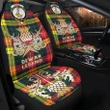 Car Seat Cover Dewar Clan Crest Gold Thistle Courage Symbol K32