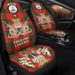 Car Seat Cover Erskine Modern Clan Crest Gold Thistle Courage Symbol K32