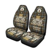 Car Seat Cover Gordon Weathered Clan Crest Gold Thistle Courage Symbol K32
