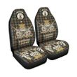 Car Seat Cover Gordon Weathered Clan Crest Gold Thistle Courage Symbol K32
