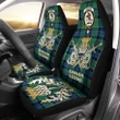 Car Seat Cover Graham of Menteith Ancient Clan Crest Gold Thistle Courage Symbol K32