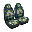 Car Seat Cover Graham of Menteith Modern Clan Crest Gold Thistle Courage Symbol K32
