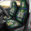 Car Seat Cover Graham of Menteith Modern Clan Crest Gold Thistle Courage Symbol K32