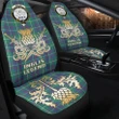 Car Seat Cover Inglis Ancient Clan Crest Gold Thistle Courage Symbol K32