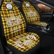 Car Seat Cover Jardine Clan Crest Gold Thistle Courage Symbol K32