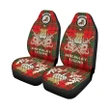 Car Seat Cover MacAulay Modern Clan Crest Gold Thistle Courage Symbol K32