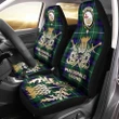 Car Seat Cover MacDonald of the Isles Hunting Modern Clan Crest Gold Thistle Courage Symbol K32
