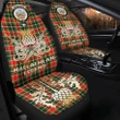 Car Seat Cover MacLachlan Hunting Modern Clan Crest Gold Thistle Courage Symbol K32