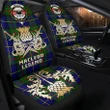 Car Seat Cover MacLeod of Harris Modern Clan Crest Gold Thistle Courage Symbol K32