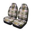Car Seat Cover MacPherson Dress Modern Clan Crest Gold Thistle Courage Symbol K32