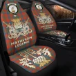 Car Seat Cover Matheson Ancient Clan Crest Gold Thistle Courage Symbol K32