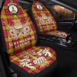 Car Seat Cover Scrymgeour Clan Crest Gold Thistle Courage Symbol K32