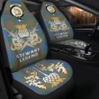 Car Seat Cover Stewart of Appin Hunting Ancient Clan Crest Gold Thistle Courage Symbol K32
