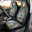 Car Seat Cover Stewart of Appin Hunting Ancient Clan Crest Gold Thistle Courage Symbol K32