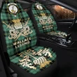 Car Seat Cover Wallace Hunting Ancient Clan Crest Gold Thistle Courage Symbol K32