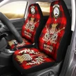Car Seat Cover Wemyss Modern Clan Crest Gold Thistle Courage Symbol K32