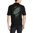 Cathcart Tartan Polo Shirt In Me - Clan Badge K7