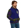 Chalmers Clans Tartan All Over Hoodie - Sleeve Color - Bn