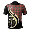 Chisholm Ancient Clan Believe In Me Polo Shirt K23