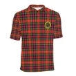 Christie Tartan Clan Badge Polo Shirt HJ4