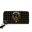 Clelland Modern  Crest Tartan Zipper Wallet™