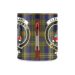 Clelland Modern  Tartan Mug Classic Insulated - Clan Badge K7