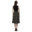 Clelland Modern Tartan Aoede Crepe Skirt K7