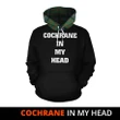 Cochrane Ancient In My Head Hoodie Tartan Scotland K32