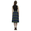 Colquhoun Modern Tartan Aoede Crepe Skirt K7