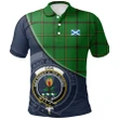 Don (Tribe-of-Mar) Polo Shirts Tartan Crest A30