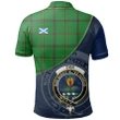 Don (Tribe-of-Mar) Polo Shirts Tartan Crest A30