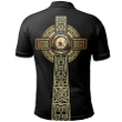 Elphinstone Polo Shirt Celtic Tree Of Life Clan Unisex Black A91