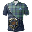 Leslie Hunting Polo Shirts Tartan Crest A30