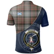 MacRae Hunting Weathered Polo Shirts Tartan Crest A30